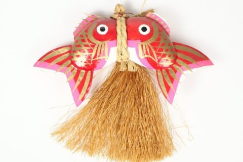 静岡張子の大きな祝鯛などをお譲りいただきました。