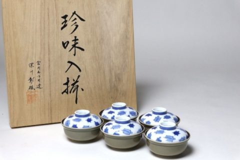 深川製磁 百年庵シリーズ 珍味入揃をお譲り頂きました。