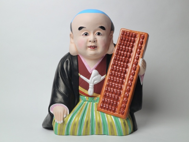 日本各地の福助の郷土玩具をお譲りいただきました。
