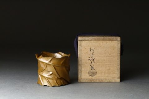 中川浄益の蓋置など茶道具をお譲りいただきました。