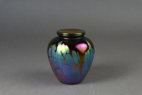 実家の整理で出たファブリルグラスの茶入れなどダンボール5箱分お買取いたしました