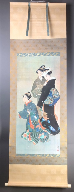 鏑木清方の工芸画などお買取いたしました