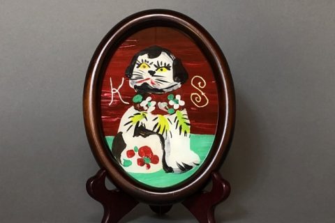 芹沢銈介のガラス絵などお買取いたしました