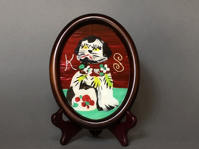 芹沢銈介のガラス絵などお買取いたしました