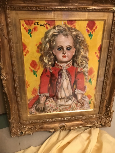 田村孝之介の油彩画をお買取いたしました