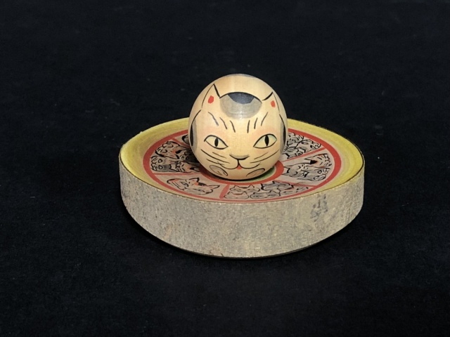 福島保作 江戸独楽など郷土玩具数点お買取いたしました