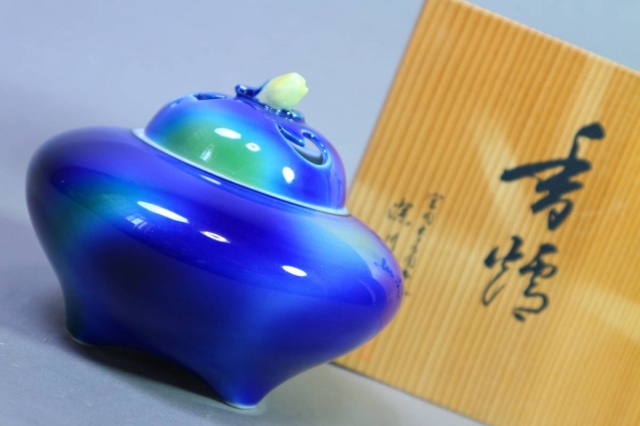 深川製磁 香炉など贈答品・香道具・茶道具数点お買取いたしました