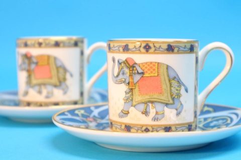 ウェッジウッド ブルーエレファント カップ＆ソーサーをお買取いたしました