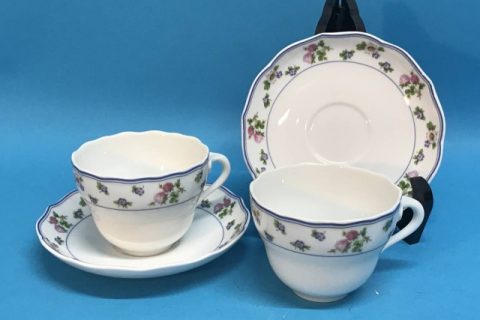 フッチェンロイター アマリエンブルグベリー コーヒーカップ＆ソーサ－をお買取いたしました