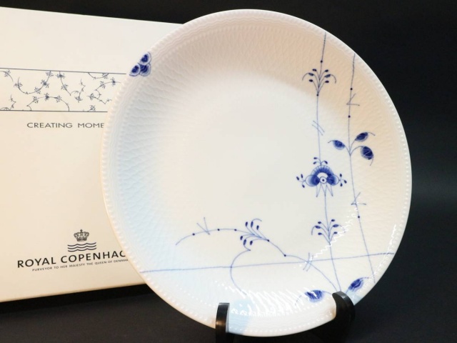 ロイヤルコペンハーゲン ブルーパルメッテ プレートをお買取いたしました