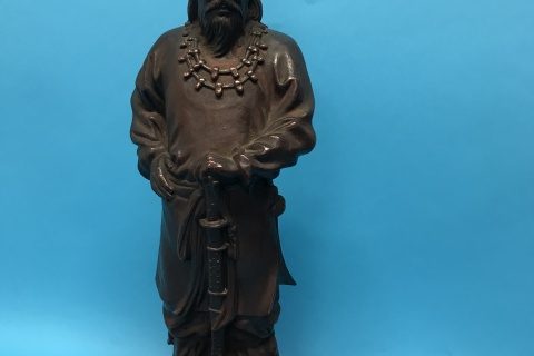 ヤマトタケル 陶製の像をお買取いたしました