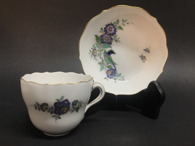 マイセン インドの花と鳥 カップ＆ソーサーをお買取いたしました
