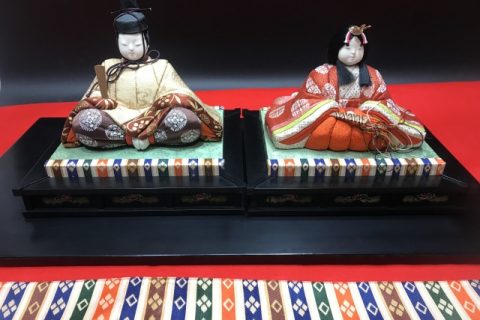 真多呂人形　ひな人形一対をお買取いたしました