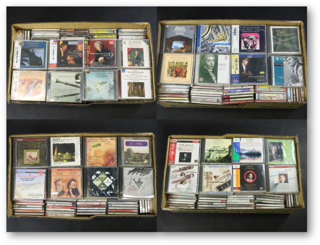 クラシックやジャズなどのCD