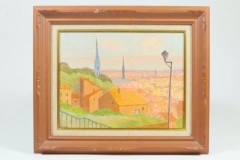 広瀬功の油彩画