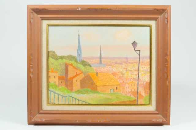 広瀬功の油彩画