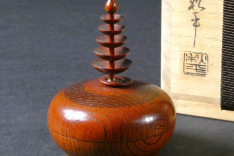 平田秋義作の香合など香道具や茶道具